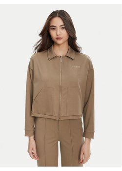 Guess Bluza V5YL08 KCX42 Brązowy Regular Fit ze sklepu MODIVO w kategorii Bluzy damskie - zdjęcie 184623656