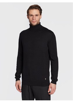 KARL LAGERFELD Golf 655037 524305 Czarny Regular Fit ze sklepu MODIVO w kategorii Swetry męskie - zdjęcie 184623677