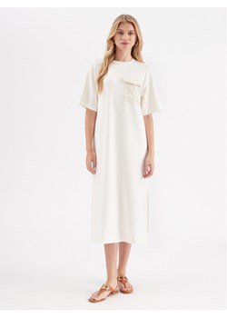 InWear Sukienka codzienna Zev 30108202 Biały Straight Fit ze sklepu MODIVO w kategorii Sukienki - zdjęcie 184623687