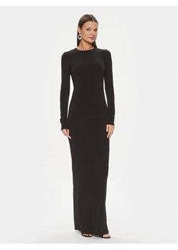Patrizia Pepe Sukienka wieczorowa 8A1207/J113-K103 Czarny Regular Fit ze sklepu MODIVO w kategorii Sukienki - zdjęcie 184623689