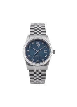 U.S. Polo Assn. Zegarek Audrey USP8054AQ Srebrny ze sklepu MODIVO w kategorii Zegarki - zdjęcie 184623697