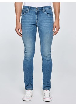 Jeansy męskie skinny niebieskie Jeffray 266 ze sklepu Big Star w kategorii Jeansy męskie - zdjęcie 184626127
