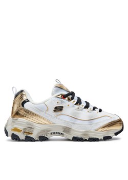Sneakersy Skechers D'Lites 150245 Biały ze sklepu eobuwie.pl w kategorii Buty sportowe damskie - zdjęcie 184626698