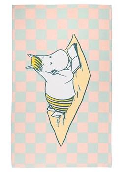 Moomin Ręcznik plażowy w kolorze miętowo-jasnoróżowo-żółtym - 150 x 93 m ze sklepu Limango Polska w kategorii Ręczniki - zdjęcie 184627378