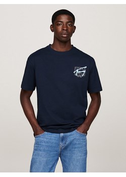 TOMMY JEANS Koszulka w kolorze granatowym ze sklepu Limango Polska w kategorii T-shirty męskie - zdjęcie 184627526