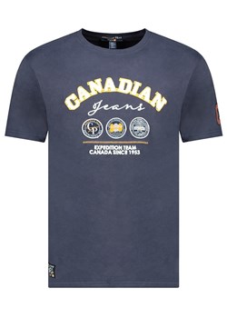 Canadian Peak Koszulka &quot;Jedeak&quot; w kolorze granatowym ze sklepu Limango Polska w kategorii T-shirty męskie - zdjęcie 184627648
