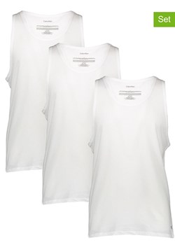 CALVIN KLEIN UNDERWEAR Podkoszulki (3 szt.) w kolorze białym ze sklepu Limango Polska w kategorii Podkoszulki męskie - zdjęcie 184627668