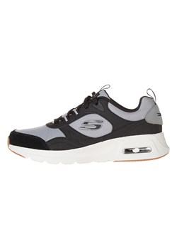 Skechers Skórzane sneakersy &quot;Air Court Yatton&quot; w kolorze szaro-czarnym ze sklepu Limango Polska w kategorii Buty sportowe męskie - zdjęcie 184627959
