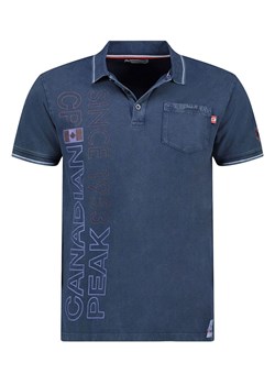 Canadian Peak Koszulka polo &quot;Konakreak&quot; w kolorze granatowym ze sklepu Limango Polska w kategorii T-shirty męskie - zdjęcie 184628085