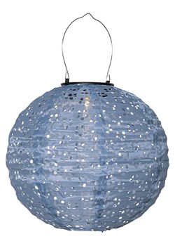 STAR Trading Solarny lampion LED &quot;Festa&quot; w kolorze niebieskim ze sklepu Limango Polska w kategorii Oświetlenie ogrodowe - zdjęcie 184628416