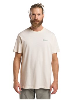 Jack Wolfskin Koszulka funkcyjna &quot;Essential&quot; w kolorze kremowym ze sklepu Limango Polska w kategorii T-shirty męskie - zdjęcie 184628496