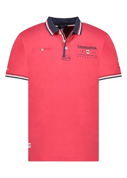 Canadian Peak Koszulka polo &quot;Konbustybleak&quot; w kolorze czerwonym ze sklepu Limango Polska w kategorii T-shirty męskie - zdjęcie 184628765