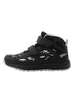 Jack Wolfskin Botki turystyczne &quot;Woodland&quot; w kolorze czarnym ze sklepu Limango Polska w kategorii Buty trekkingowe dziecięce - zdjęcie 184628815