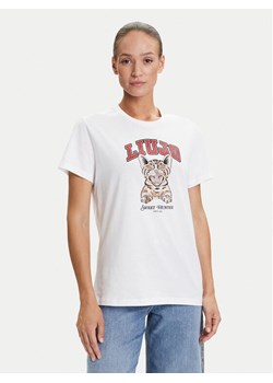 Liu Jo T-Shirt UF5271 JS923 Biały Regular Fit ze sklepu MODIVO w kategorii Bluzki damskie - zdjęcie 184629045