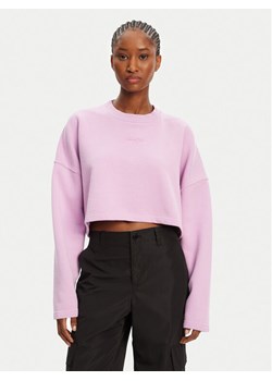 HUGO Bluza Derissa_B 50545035 Różowy Relaxed Fit ze sklepu MODIVO w kategorii Bluzy damskie - zdjęcie 184629085