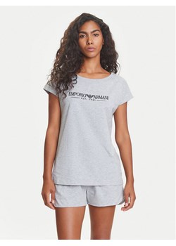 Emporio Armani Underwear Piżama EW000495 AF10881 O8002 Szary Regular Fit ze sklepu MODIVO w kategorii Piżamy damskie - zdjęcie 184629089