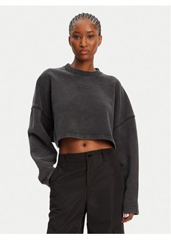HUGO Bluza Derissa_B 50545035 Czarny Relaxed Fit ze sklepu MODIVO w kategorii Bluzy damskie - zdjęcie 184629097