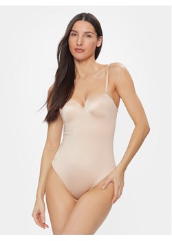 Dorina Body FXHB0002MI104 Beżowy ze sklepu MODIVO w kategorii Body damskie - zdjęcie 184629135