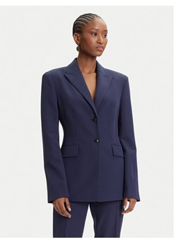 HUGO Marynarka Asmalla-1 50533901 Granatowy Slim Fit ze sklepu MODIVO w kategorii Marynarki damskie - zdjęcie 184629136