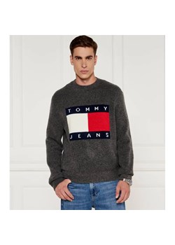 Tommy Jeans Sweter | Regular Fit | z dodatkiem wełny ze sklepu Gomez Fashion Store w kategorii Swetry męskie - zdjęcie 184630765