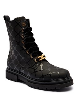 Elisabetta Franchi Botki | z dodatkiem skóry ze sklepu Gomez Fashion Store w kategorii Buty zimowe dziecięce - zdjęcie 184631189
