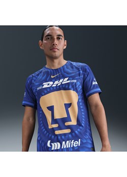 Męska koszulka piłkarska Nike Dri-FIT Pumas UNAM Stadium 2025/26 (wersja wyjazdowa) – replika - Niebieski ze sklepu Nike poland w kategorii T-shirty męskie - zdjęcie 184631259