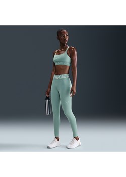 Damskie legginsy o pełnej długości z wysokim stanem Nike Pro Sculpt - Zieleń ze sklepu Nike poland w kategorii Spodnie damskie - zdjęcie 184631305