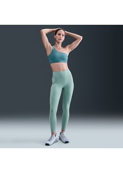 Damskie legginsy 7/8 z wysokim stanem i kieszeniami zapewniające średnie wsparcie Nike Universa - Zieleń ze sklepu Nike poland w kategorii Spodnie damskie - zdjęcie 184631315