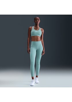 Damskie legginsy 7/8 do biegania z wysokim stanem i kieszeniami Nike Swift - Zieleń ze sklepu Nike poland w kategorii Spodnie damskie - zdjęcie 184631356