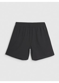 Damskie spodenki plażowe 4F 4FWSS25UBDSF149 - czarne ze sklepu Sportstylestory.com w kategorii Odzież plażowa - zdjęcie 184631448