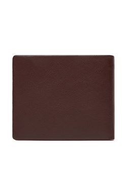 Portfel męski Guess SMNEBR LEA20 Brązowy ze sklepu eobuwie.pl w kategorii Portfele męskie - zdjęcie 184632095