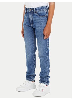 Tommy Hilfiger Jeansy Modern KB0KB08906 Niebieski Straight Fit - id: 0000303420864 - marki Tommy Hilfiger - 184632546 Tommy Hilfiger Jeansy Modern KB0KB08906 Niebieski Straight Fit ze sklepu MODIVO w kategorii Spodnie chłopięce - zdjęcie 184632546