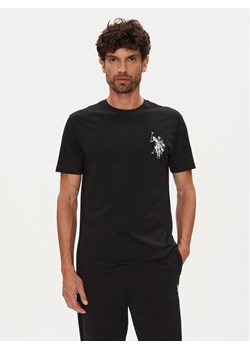 U.S. Polo Assn. T-Shirt MUP4367 Czarny Regular Fit ze sklepu MODIVO w kategorii T-shirty męskie - zdjęcie 184632558