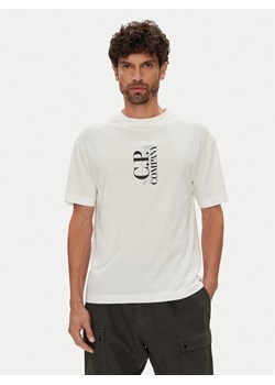 C.P. Company T-Shirt 19CMTS092A005100W Écru Regular Fit ze sklepu MODIVO w kategorii T-shirty męskie - zdjęcie 184632605