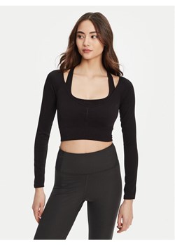 Guess Bluzka V5YP06 Z3OA0 Czarny Slim Fit ze sklepu MODIVO w kategorii Bluzki damskie - zdjęcie 184632625