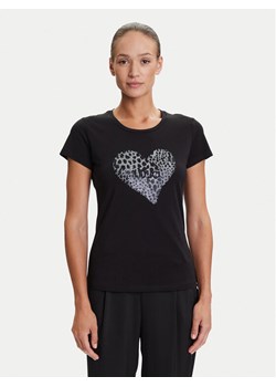 Liu Jo T-Shirt UF5264 JS923 Czarny Regular Fit ze sklepu MODIVO w kategorii Bluzki damskie - zdjęcie 184632627