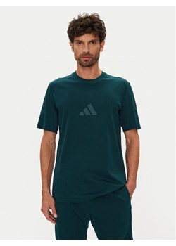 adidas T-Shirt Z.N.E. JW4736 Zielony Regular Fit ze sklepu MODIVO w kategorii T-shirty męskie - zdjęcie 184632668