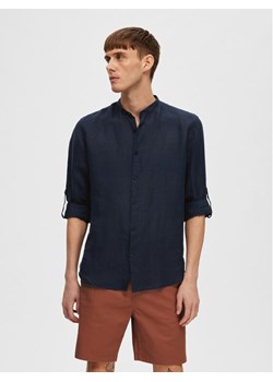 Selected Homme Koszula 16088372 Granatowy Regular Fit ze sklepu MODIVO w kategorii Koszule męskie - zdjęcie 184632697