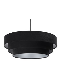 Czarno-srebrna potrójna lampa wisząca - S438-LEN ze sklepu Edinos.pl w kategorii Lampy wiszące - zdjęcie 184634296