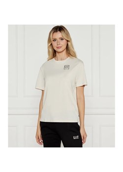 EA7 T-shirt | Regular Fit ze sklepu Gomez Fashion Store w kategorii Bluzki damskie - zdjęcie 184634968