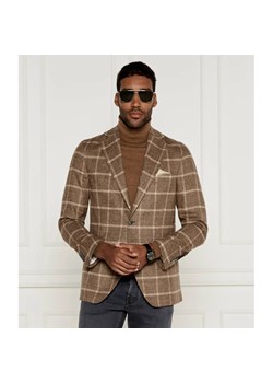 Oscar Jacobson Wełniana marynarka | Slim Fit ze sklepu Gomez Fashion Store w kategorii Marynarki męskie - zdjęcie 184634969