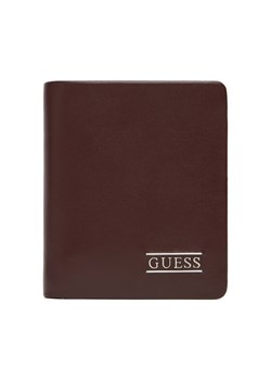 Duży Portfel Męski Guess SMNEBR LEA22 Brązowy ze sklepu eobuwie.pl w kategorii Portfele męskie - zdjęcie 184635038