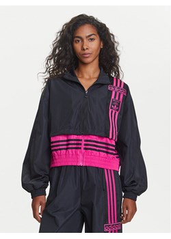 adidas Bluza Adibreak JD0097 Czarny Regular Fit ze sklepu MODIVO w kategorii Bluzy damskie - zdjęcie 184635207