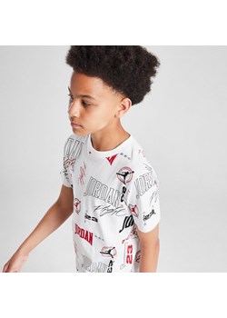 JORDAN T-SHIRT ARC AOP TEE WHT/BLK/RED ze sklepu JD Sports  w kategorii T-shirty chłopięce - zdjęcie 184635698