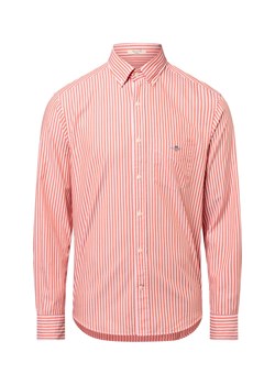 Gant Męska koszula casual Mężczyźni Regular Fit Bawełna sjena w paski ze sklepu vangraaf w kategorii Koszule męskie - zdjęcie 184635705