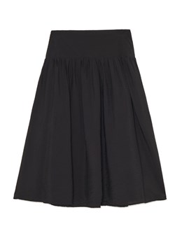 Cropp - Rozkloszowana spódnica midi z kieszeniami - czarny ze sklepu Cropp w kategorii Spódnice - zdjęcie 184636307