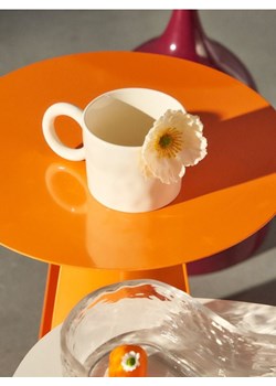 Sinsay - Ceramiczny kubek - kremowy ze sklepu Sinsay w kategorii Kubki - zdjęcie 184637168