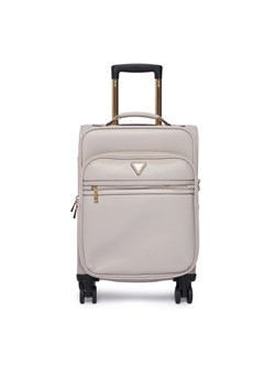Walizka kabinowa Guess Norom Travel TWSN90 91983 Beżowy ze sklepu eobuwie.pl w kategorii Walizki - zdjęcie 184637327