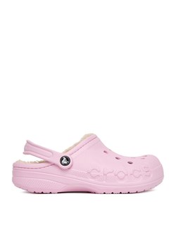 Crocs Klapki C-BAYA LINED CLOG 205969-6GD Różowy ze sklepu MODIVO w kategorii Klapki damskie - zdjęcie 184637589