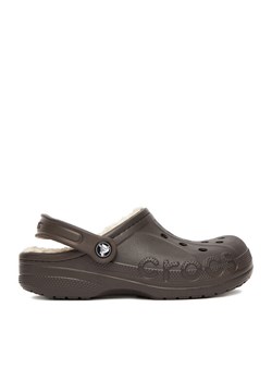 Crocs Klapki C-BAYA LINED CLOG 205969-206 Brązowy ze sklepu MODIVO w kategorii Klapki damskie - zdjęcie 184637595